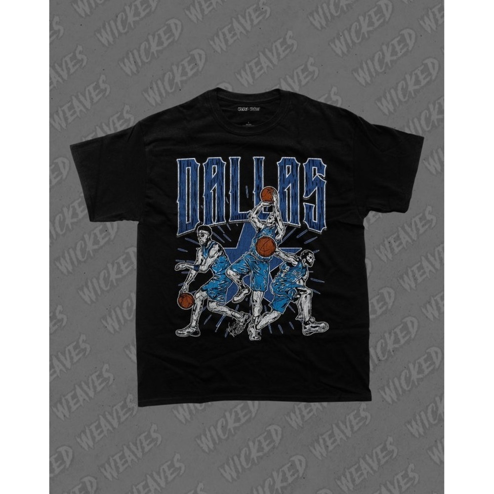 DALLAS BASKETBALL Shirt, Luka, Kyrie & Klay, Sport Fan Tee, Mavs Big 3